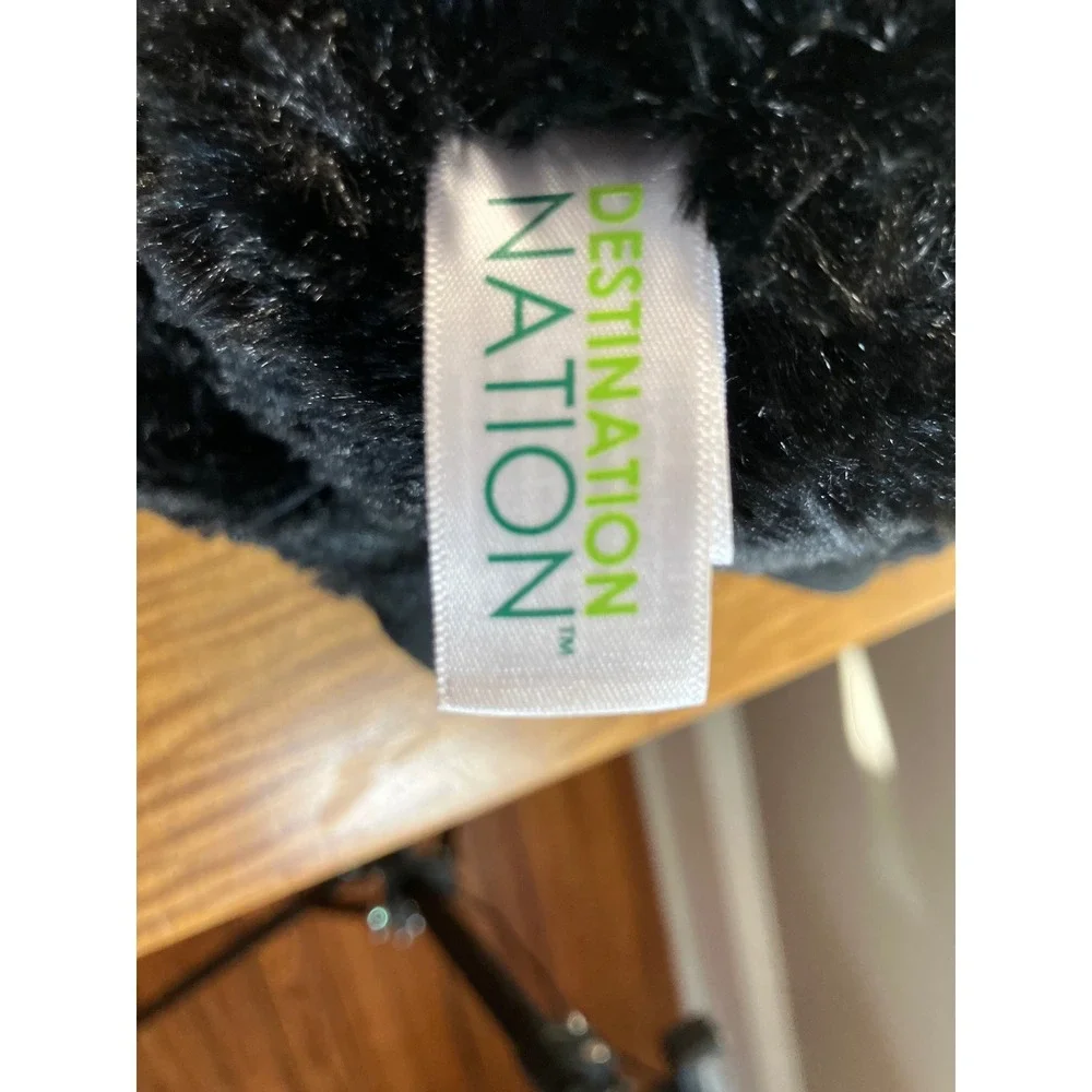 Destination Nation Gorilla Plush Kids 10in Black Excellent Holiday Bow Tie
